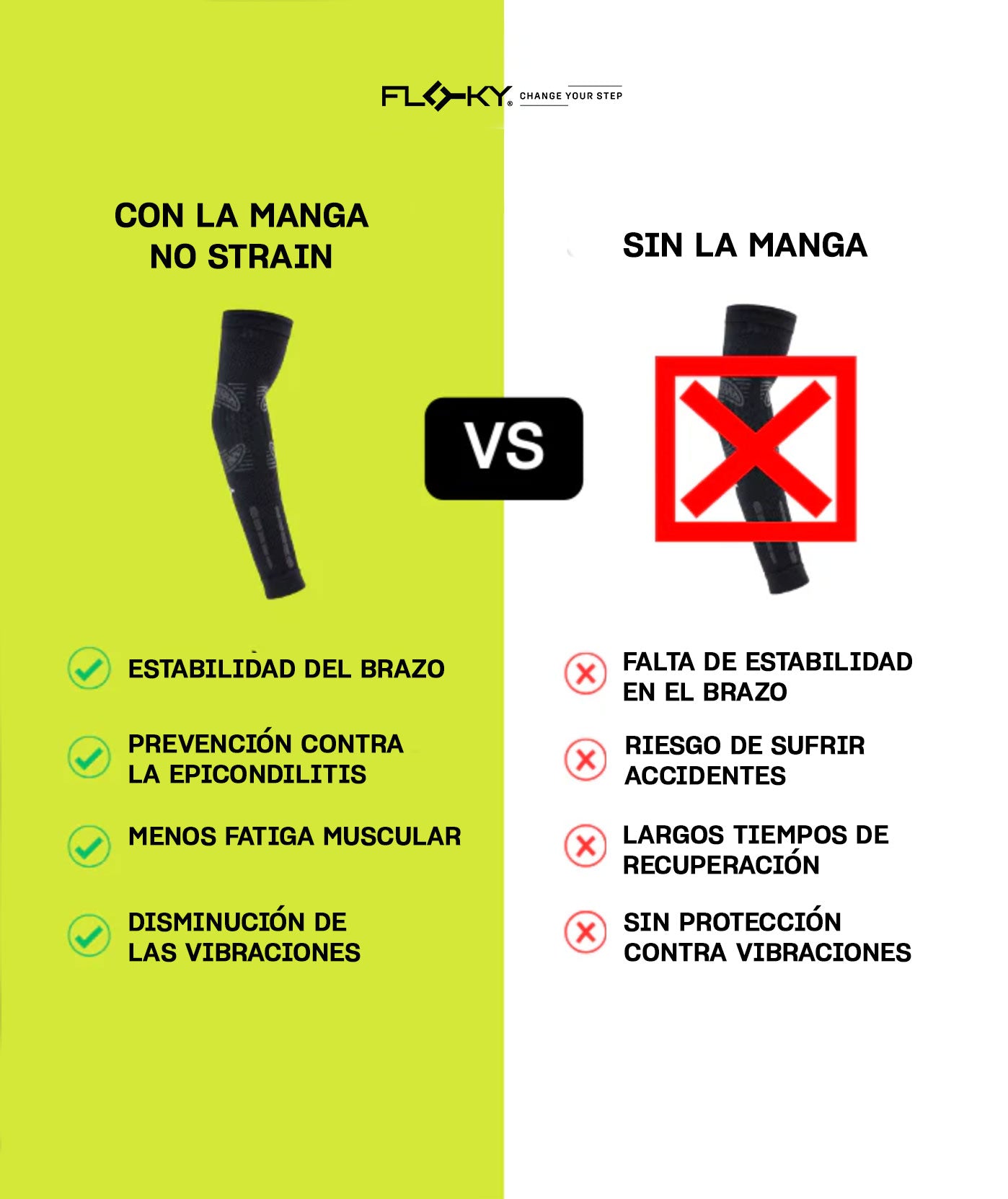 Manguito NO STRAIN